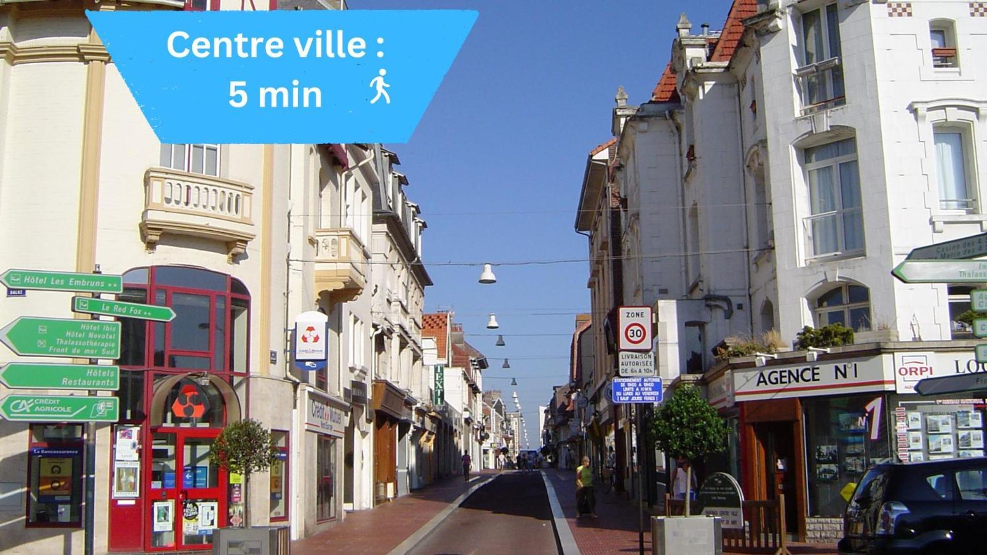Joli Studio Plein Centre Proche Plage Avec Wi-Fi Le Touquet Екстериор снимка